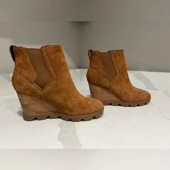 Women’s Sorel Joan Uptown Chelsea Boot Size 9 Brown - Picture 2 of 14